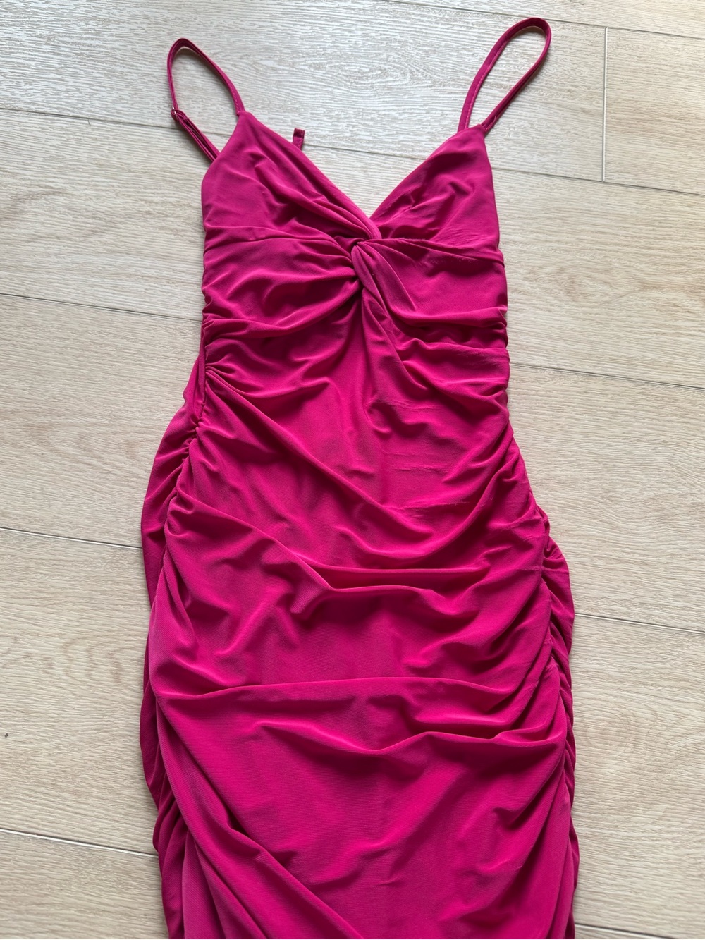 Club L London hot pink mini dress